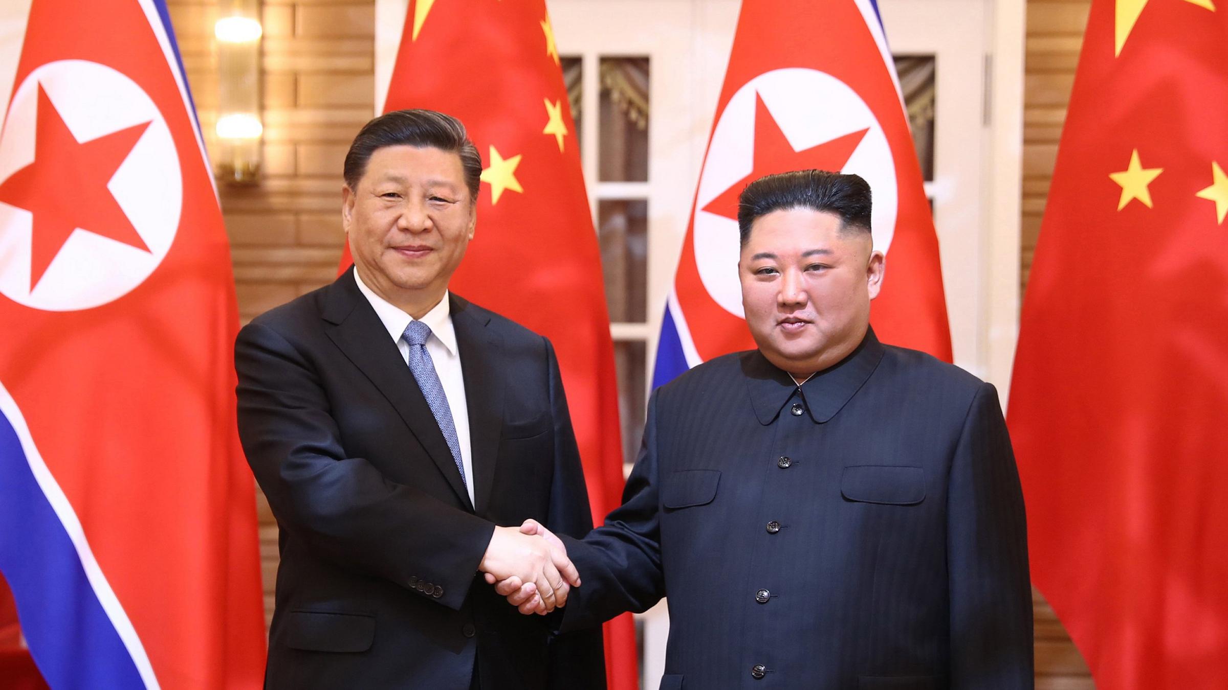Xi Jinping In Pjongjang Nordkorea Setzt Auf China Zdfheute