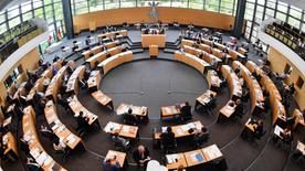 Der Landtag von Thüringen in Erfurt am 17.06.2020
