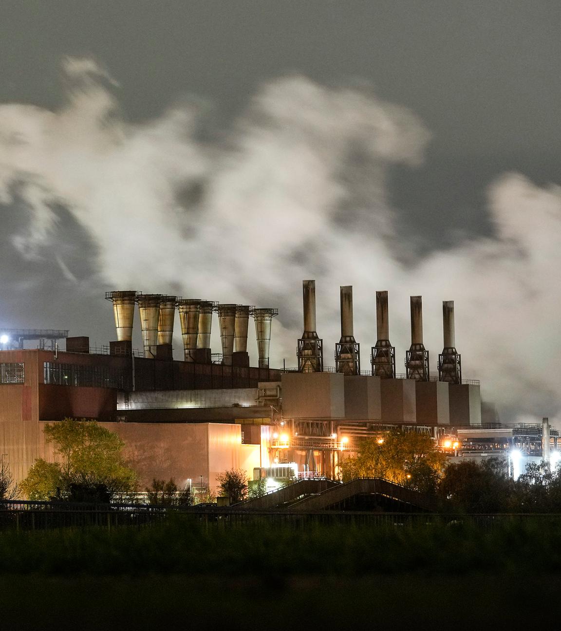 Thyssenkrupp Fabrik in Duisburg