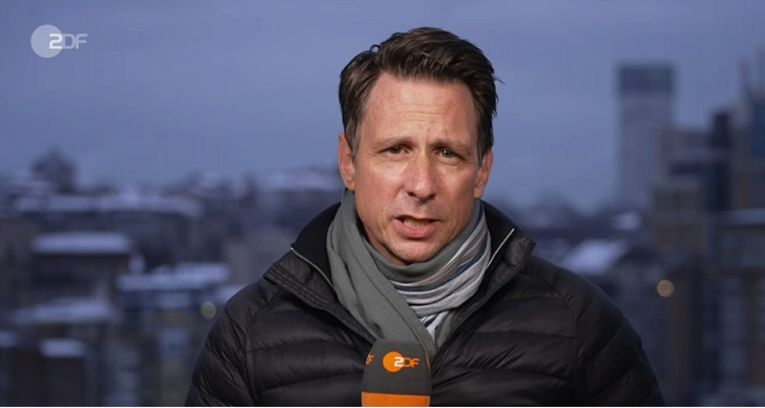 ZDF-Korrespondent Timm Kröger in Kiew