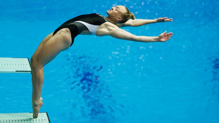 Wasserspringen Punzel Springt Zum Olympia Startplatz Zdfheute