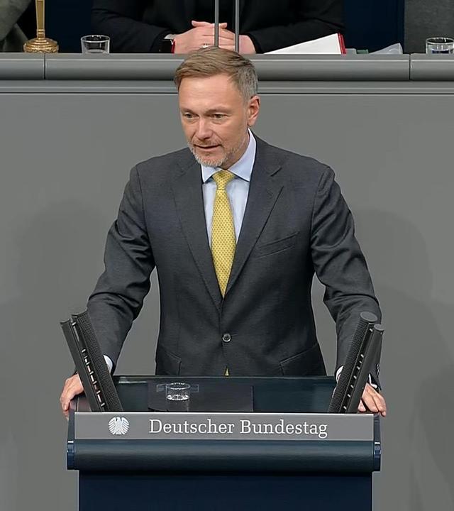 Christian Lindner zur Regierungserklärung im Bundestag