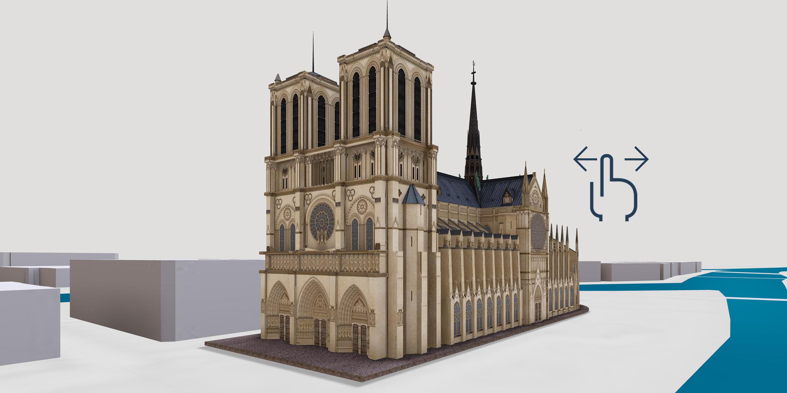 Teaserbild für Notre-Dame 3D-Story