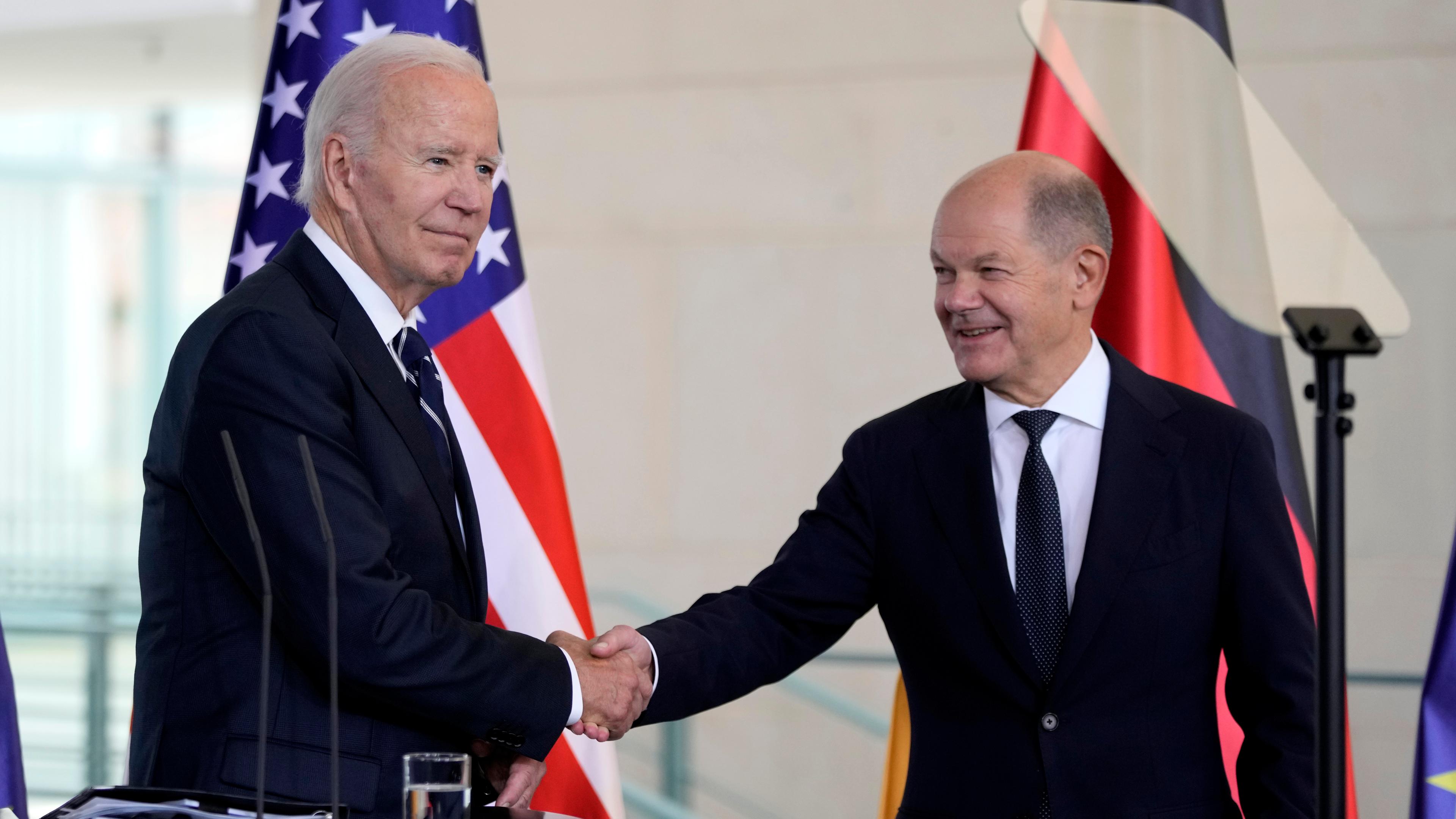 TN: Scholz empfängt Biden 