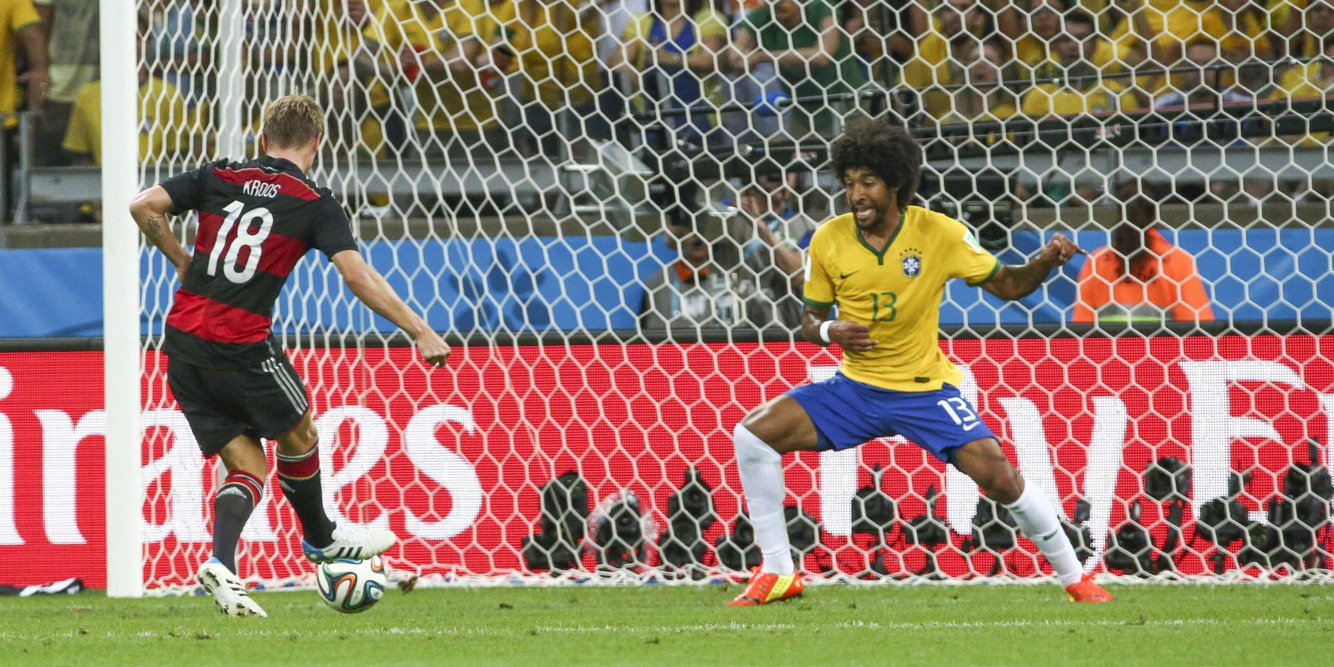 Bei der WM 2014 ist Kroos einer der Garanten für den Titel. Beim legendären 7:1 im Halbfinale gegen Brasilien erzielt er zwei Tore.