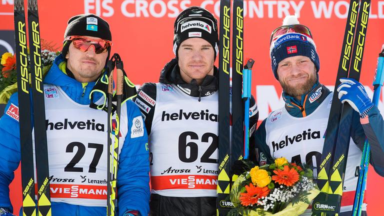 Tour De Ski Cologna Gewinnt Zweite Etappe Zdfmediathek