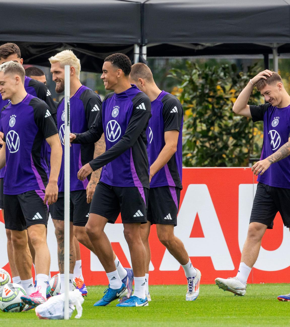 Training der Männer Nationalmannschaft am 03.09.2024