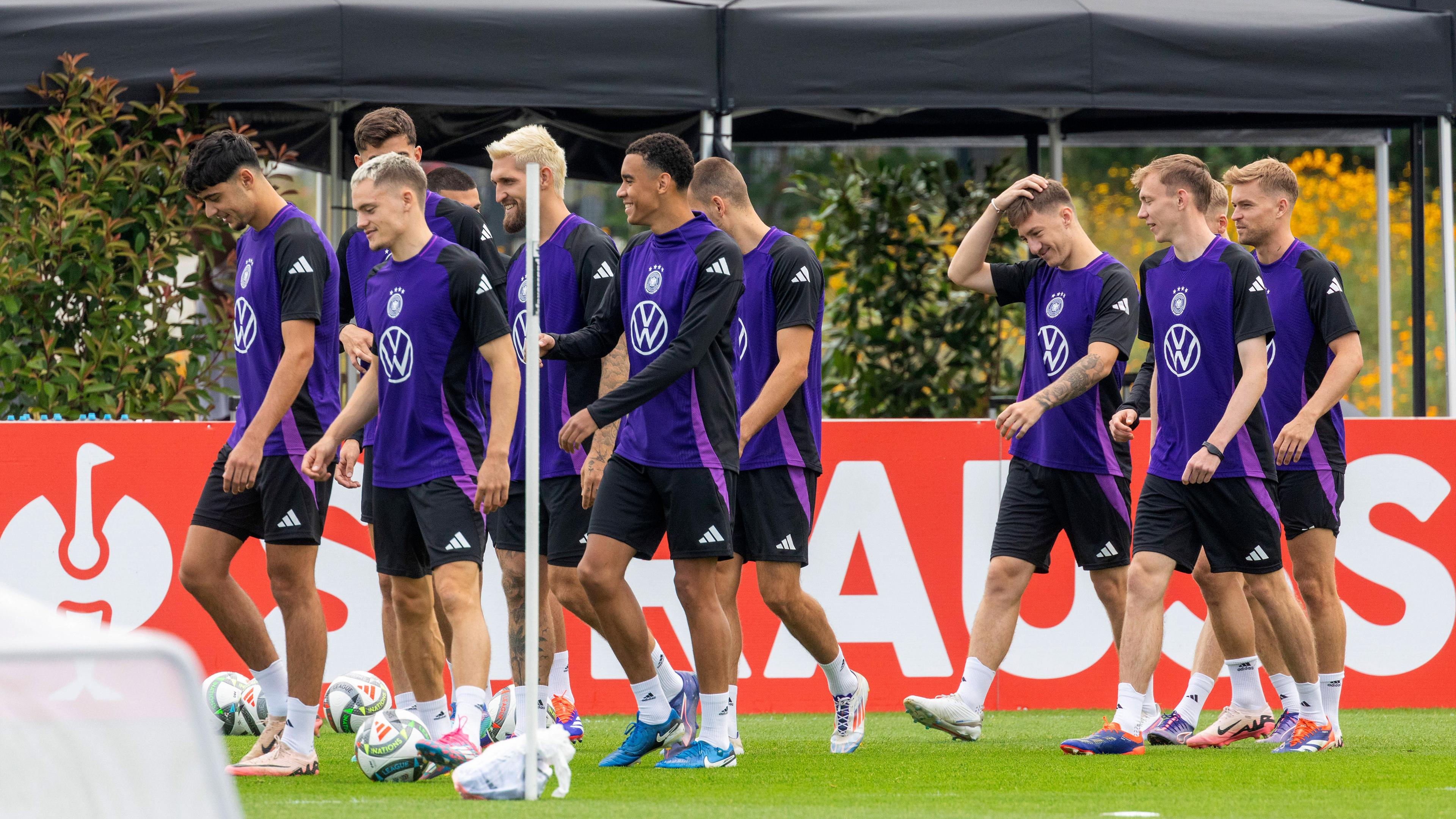 Training der Männer Nationalmannschaft am 03.09.2024