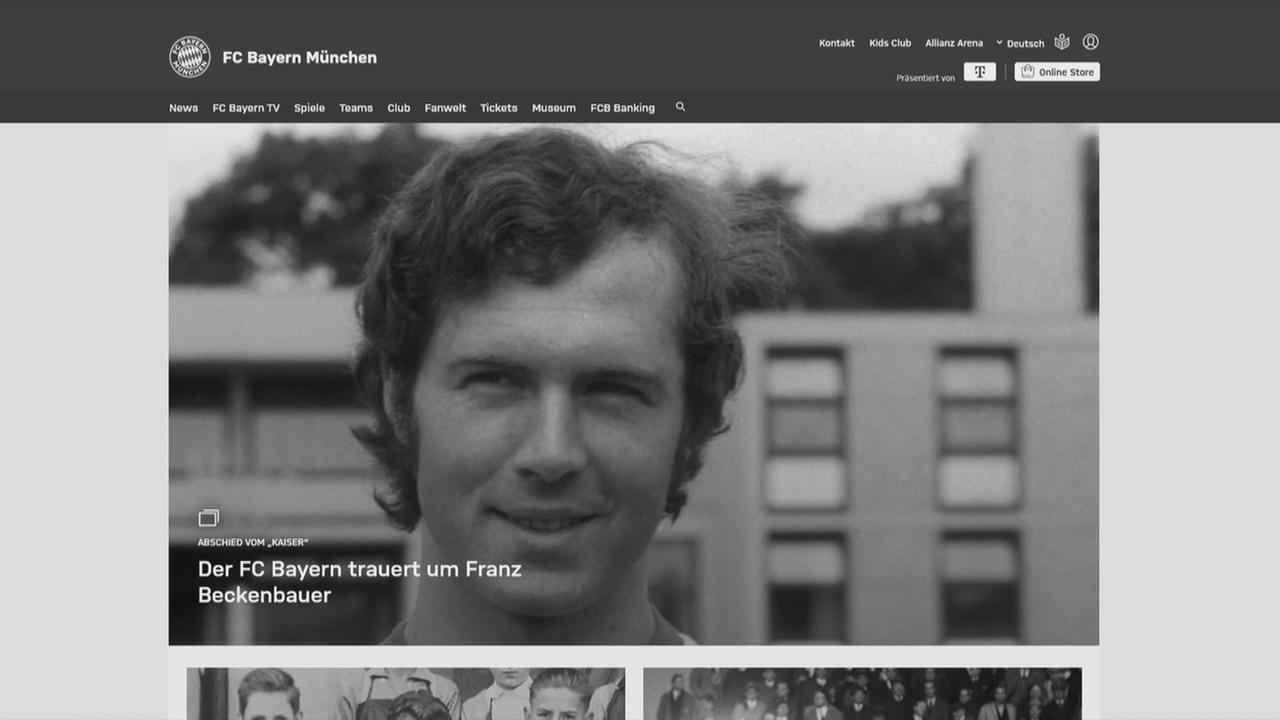 Heute In Deutschland - Trauer Um Franz Beckenbauer - ZDFheute