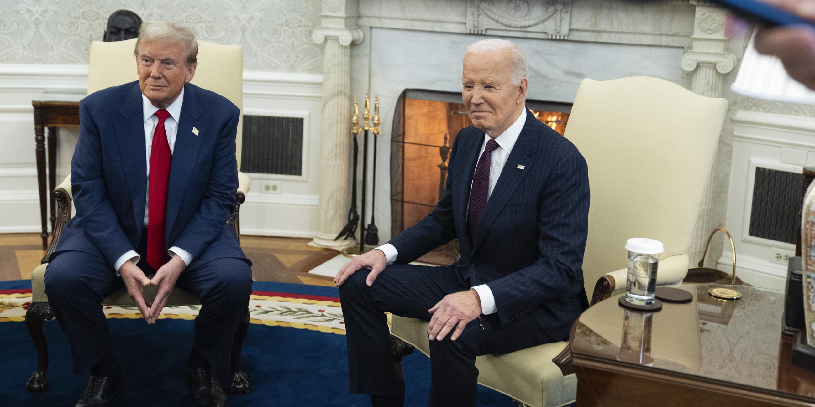 Donald Trump und Joe Biden