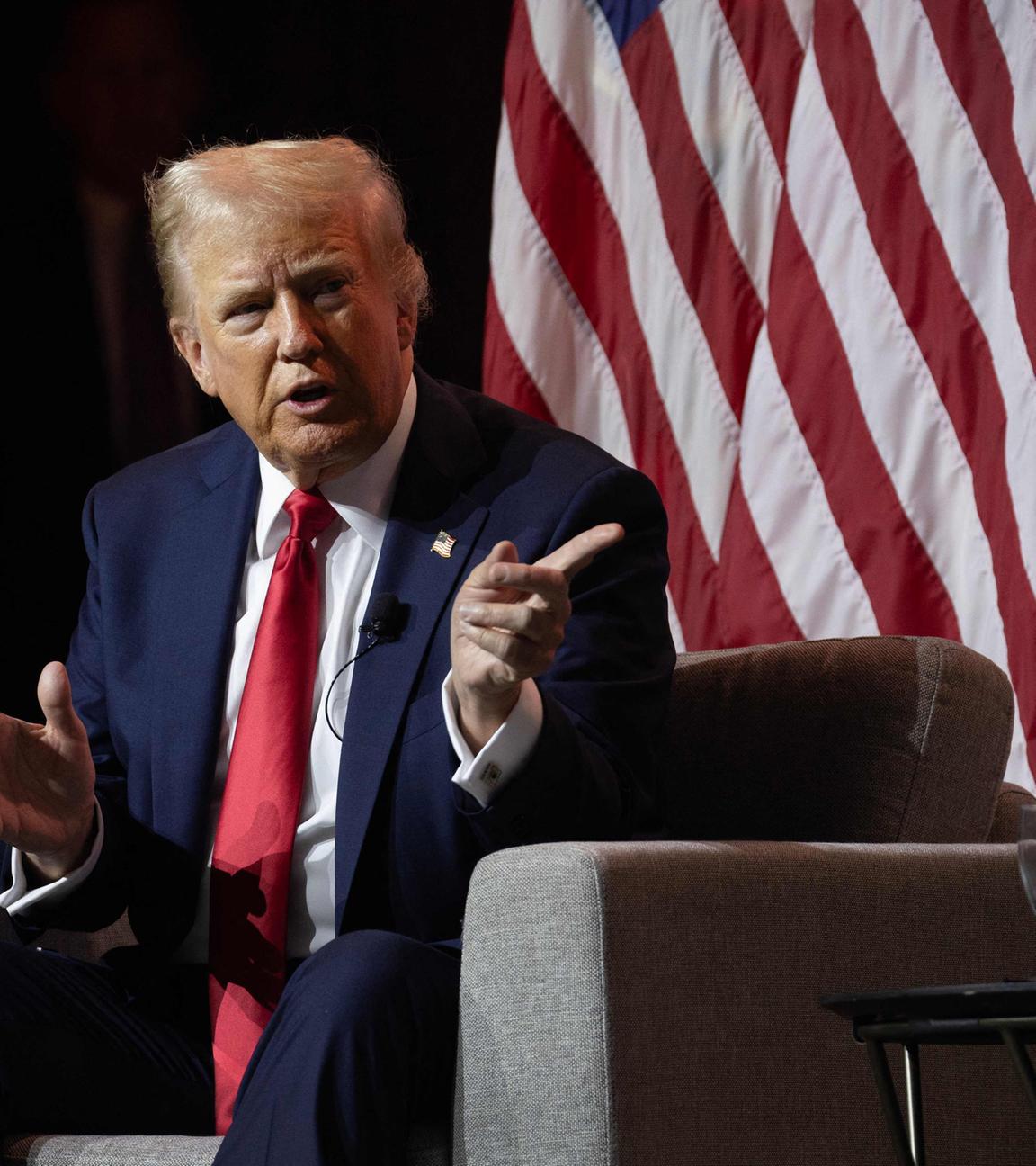 Donald Trump Addresses National Association Of Black Journalists Convention