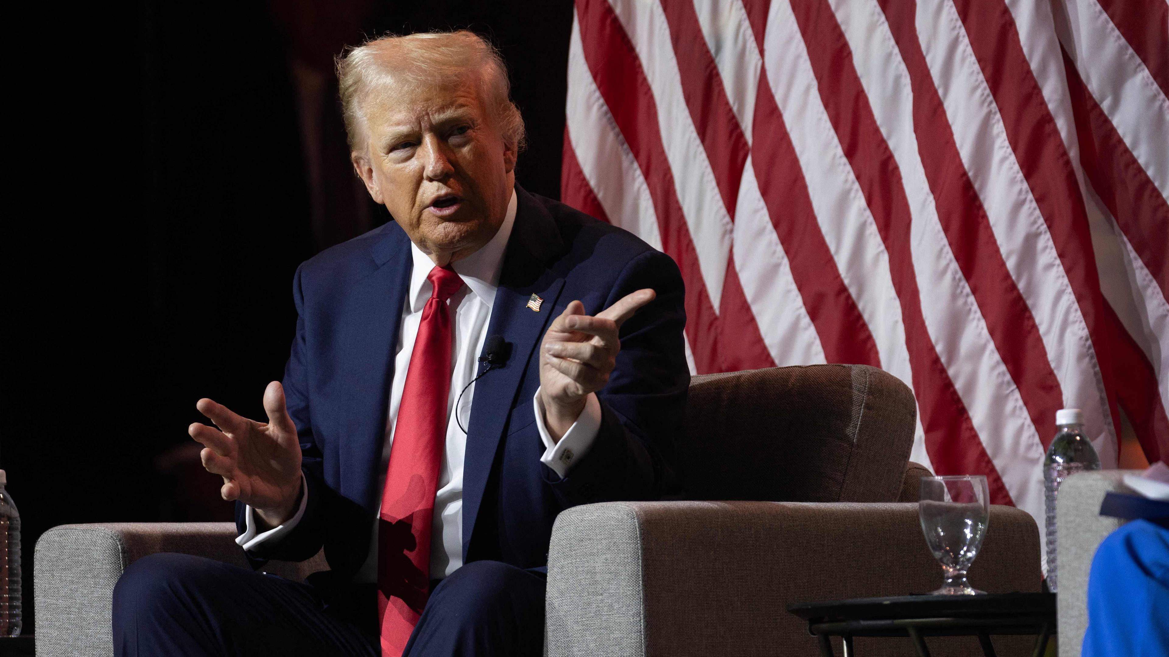 Donald Trump Addresses National Association Of Black Journalists Convention