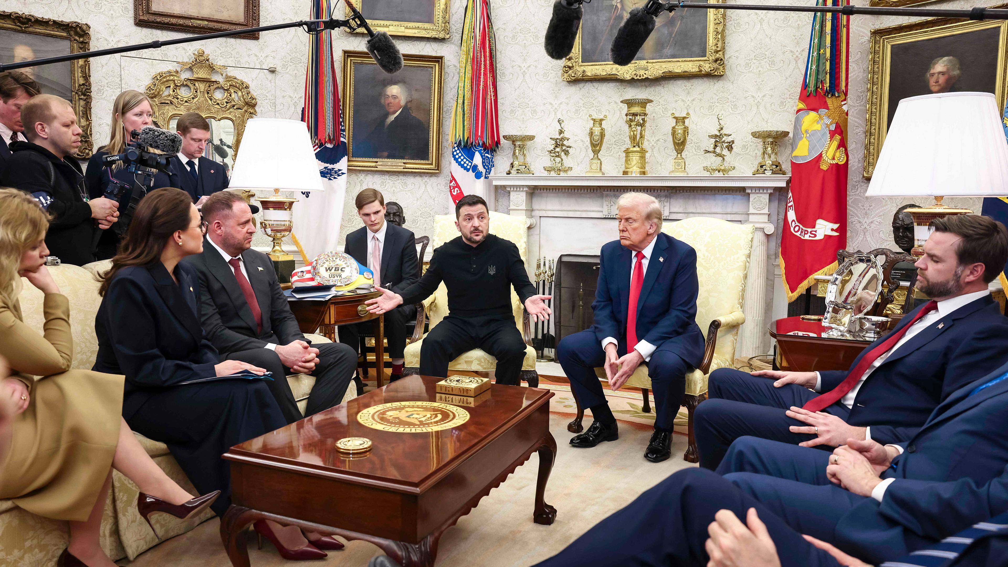 Trump empfängt Selenskyj im Weißen Haus in Washington