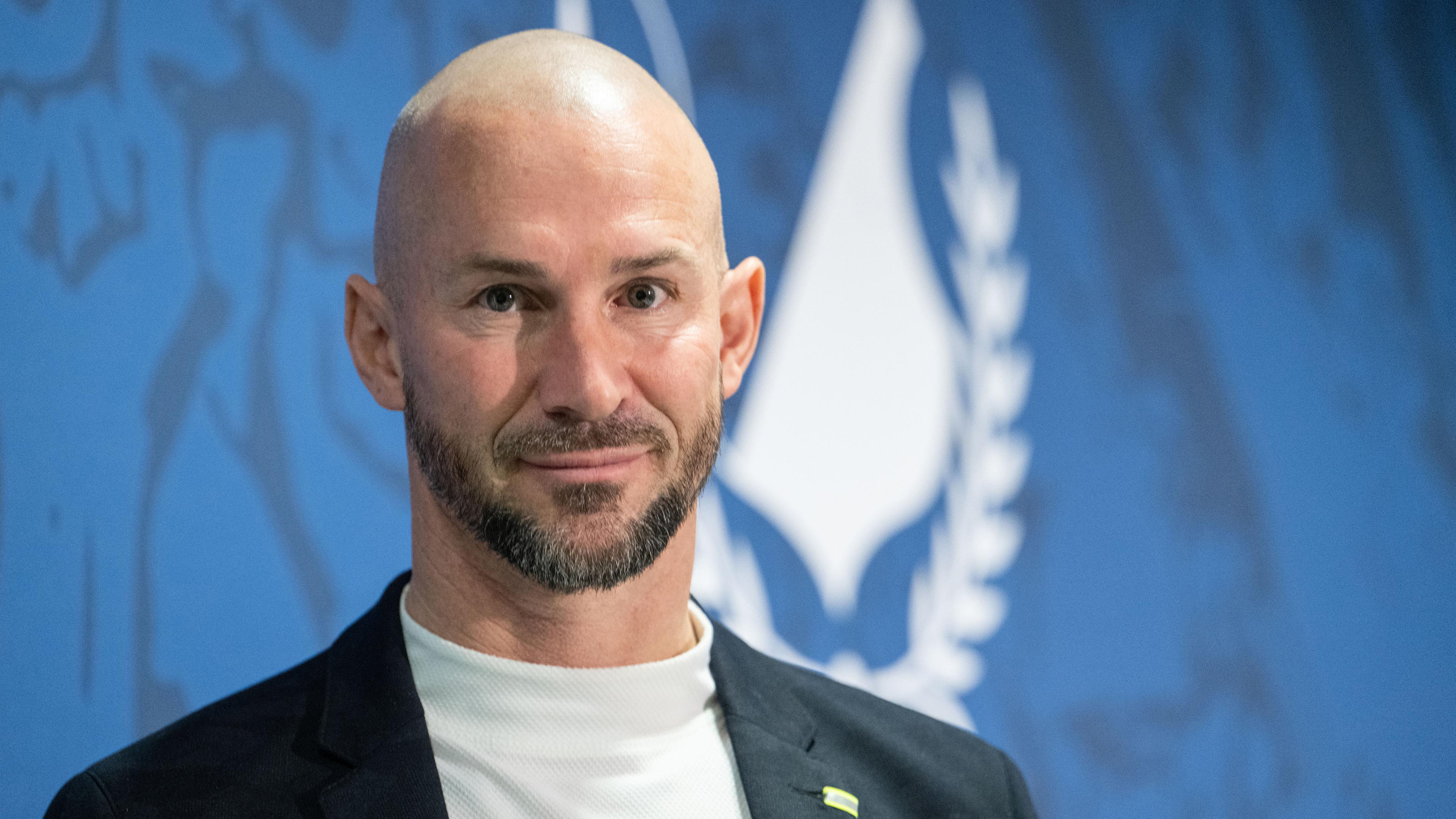 Baden-Württemberg, Zuzenhausen: Fußball: Bundesliga, Christian Ilzer nimmt an einer Pressekonferenz der TSG 1899 Hoffenheim teil.