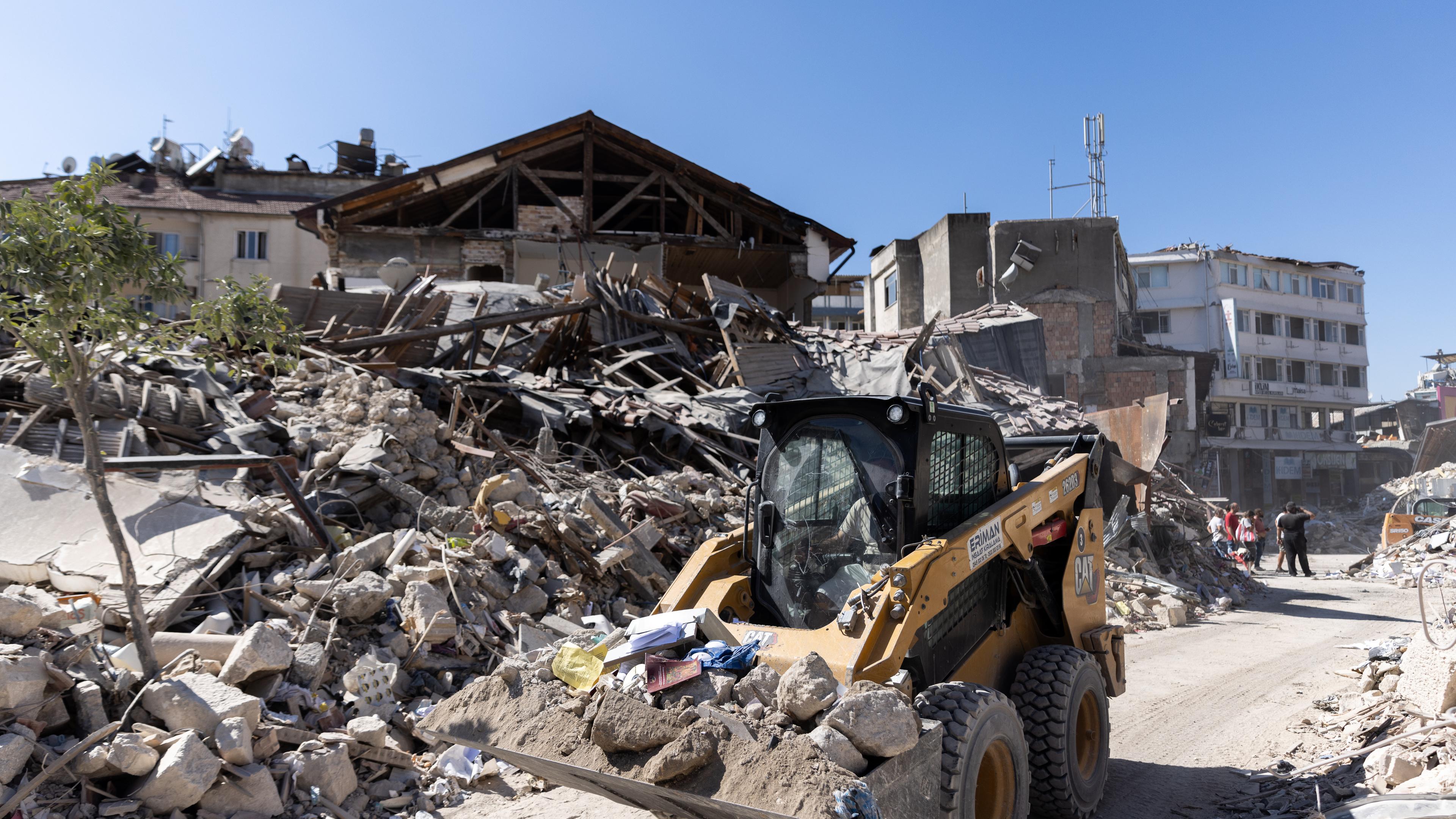 Wiederaufbau nach Erdbeben in der Türkei