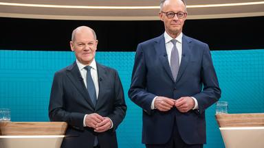 Kulturzeit - Tv-duell: Scholz Vs. Merz