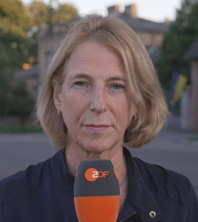 ZDF-Korrespondentin Katrin Eigendorf zugeschaltet