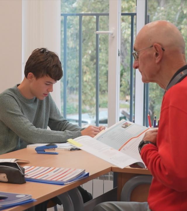 Schüler im Unterricht