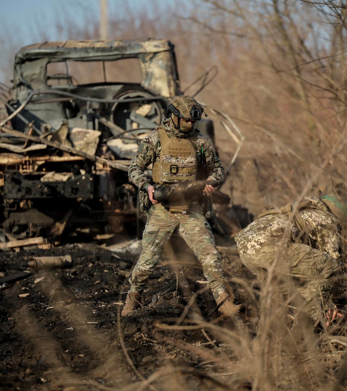 Ukraine Soldaten