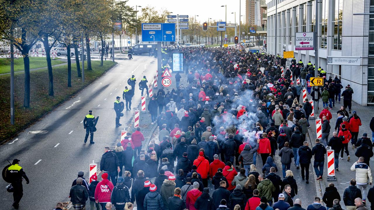 Harter Polizei-Einsatz gegen Union-Fans