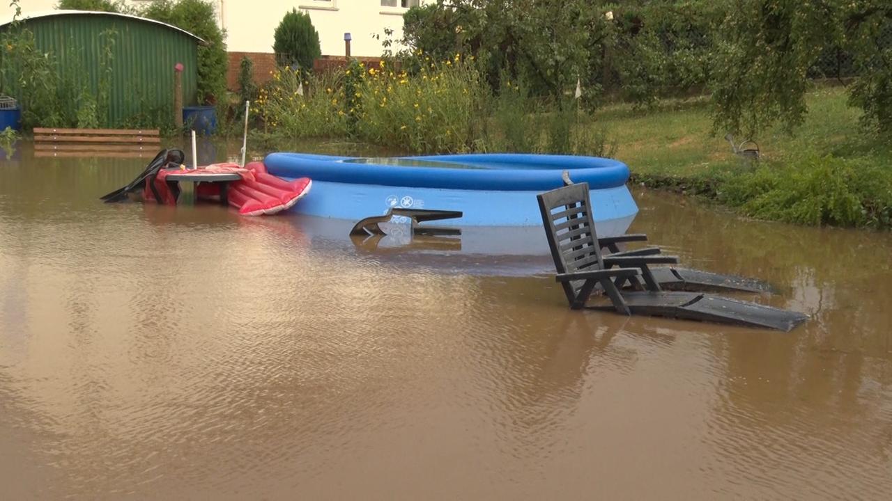 Unwetter: Überflutungen in Hessen - ZDFheute