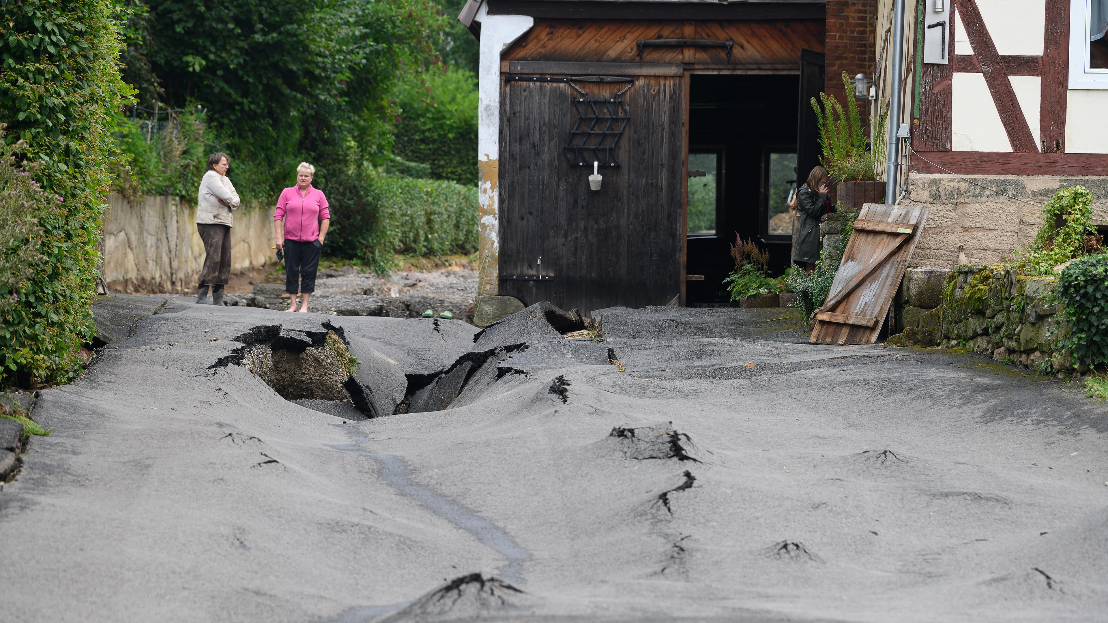 Unwetter in Nordhessen