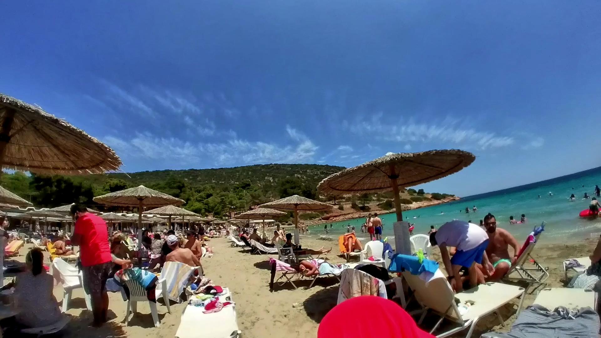 Strand auf Kreta in Griechenland