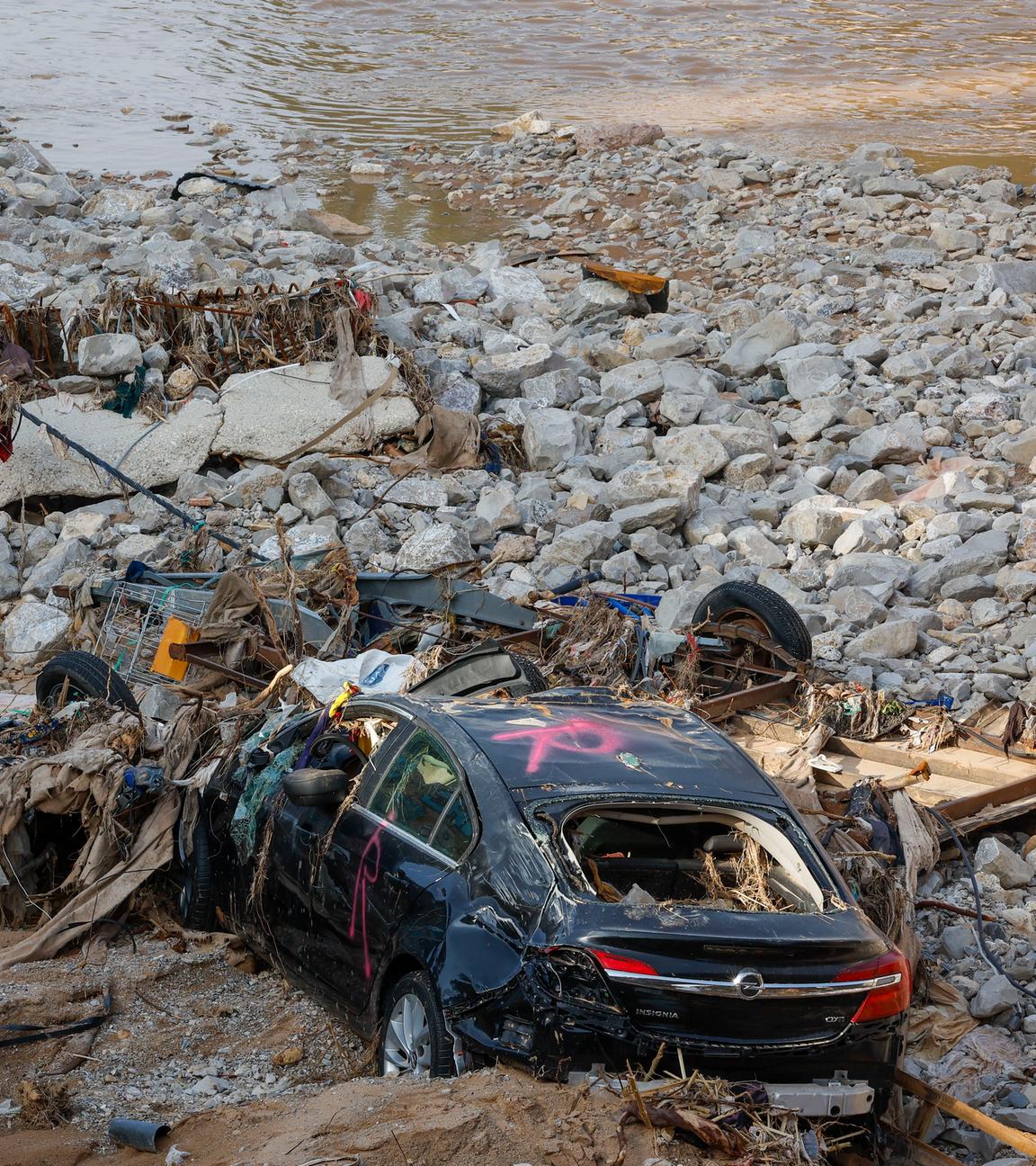 Aftermath of deadly floods in Spain