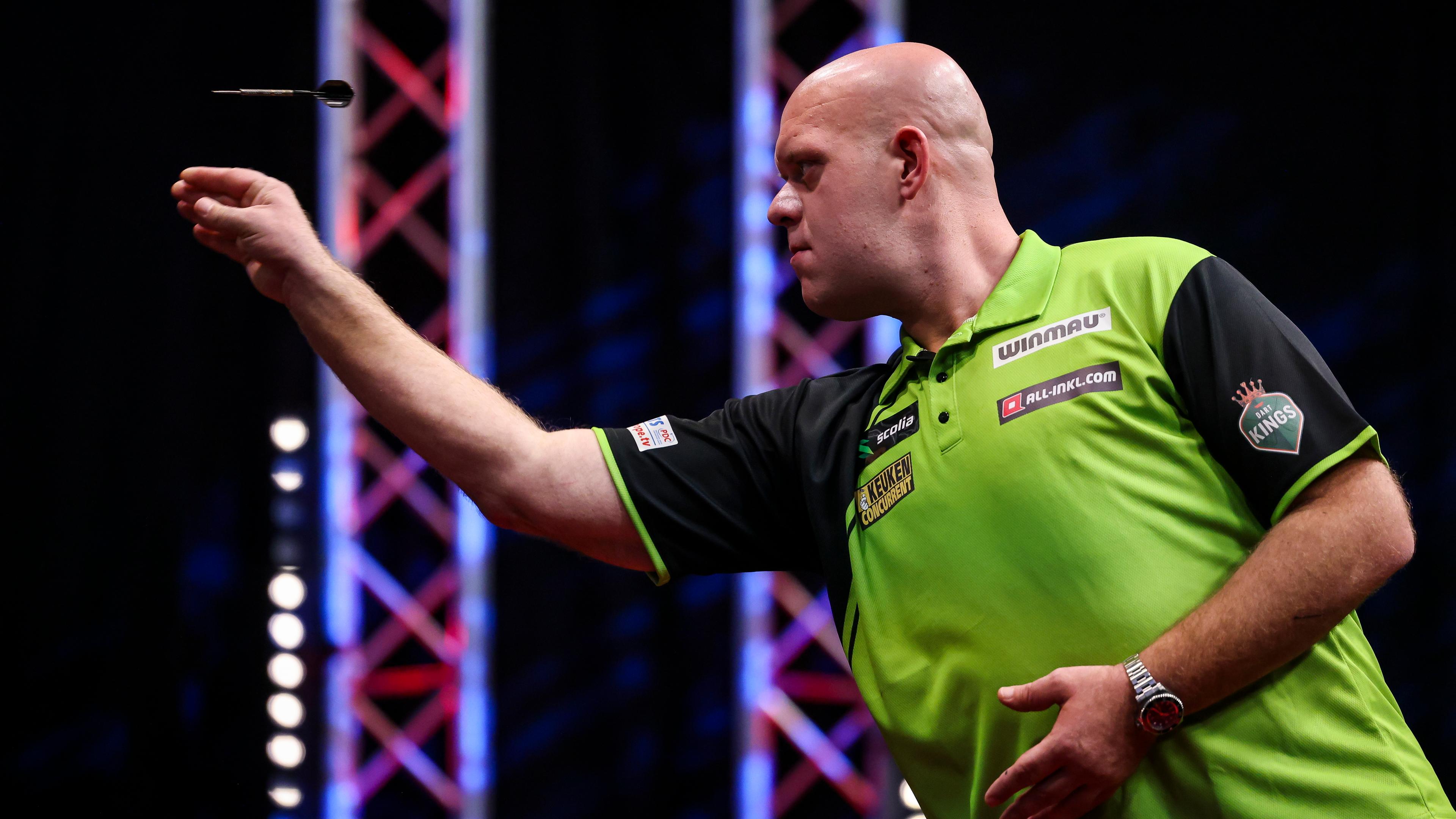 Will seinen fünften EM-Titel: Superstar Michael van Gerwen