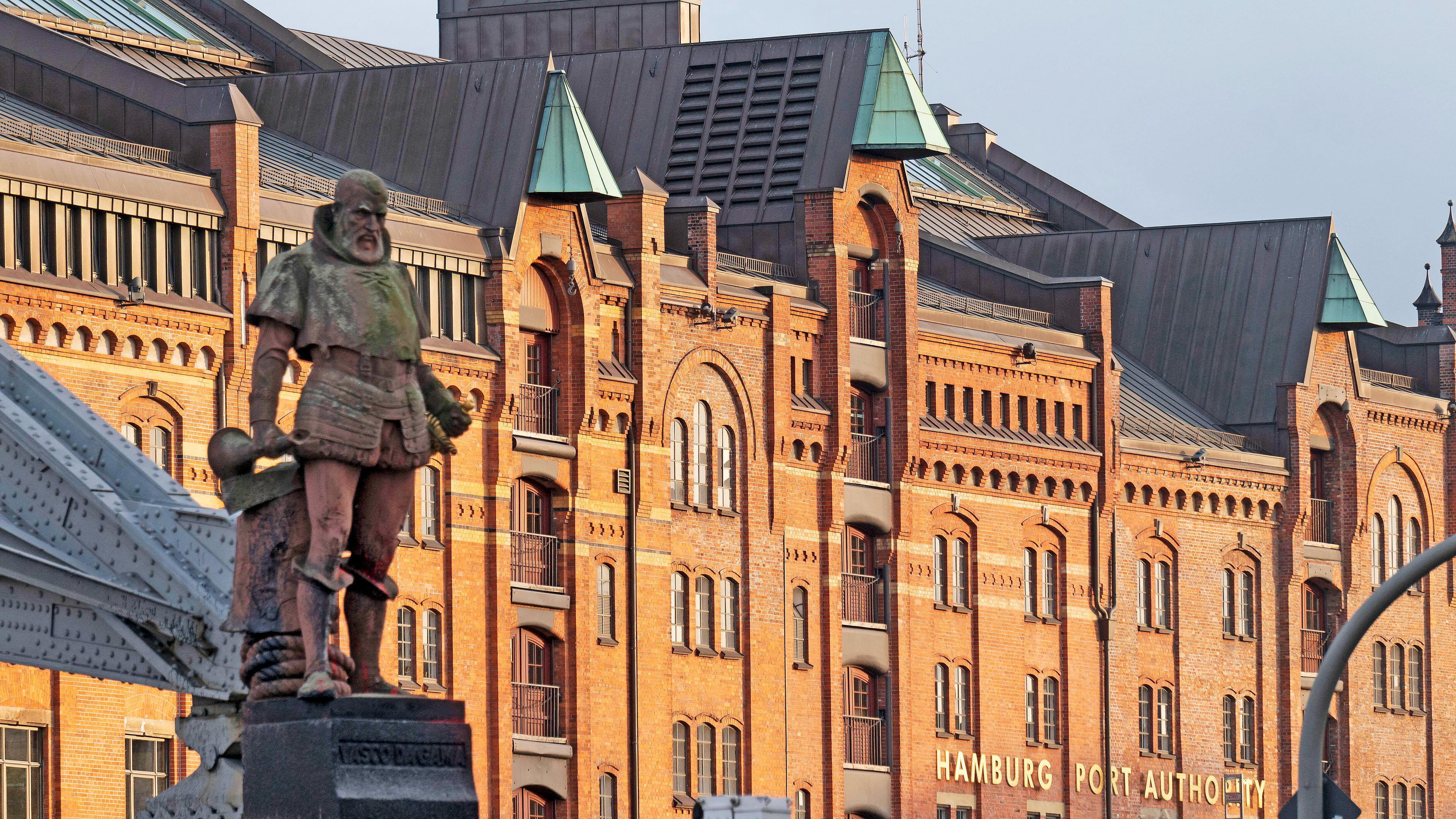 Vasco da Gama-Denkmal in Hamburg