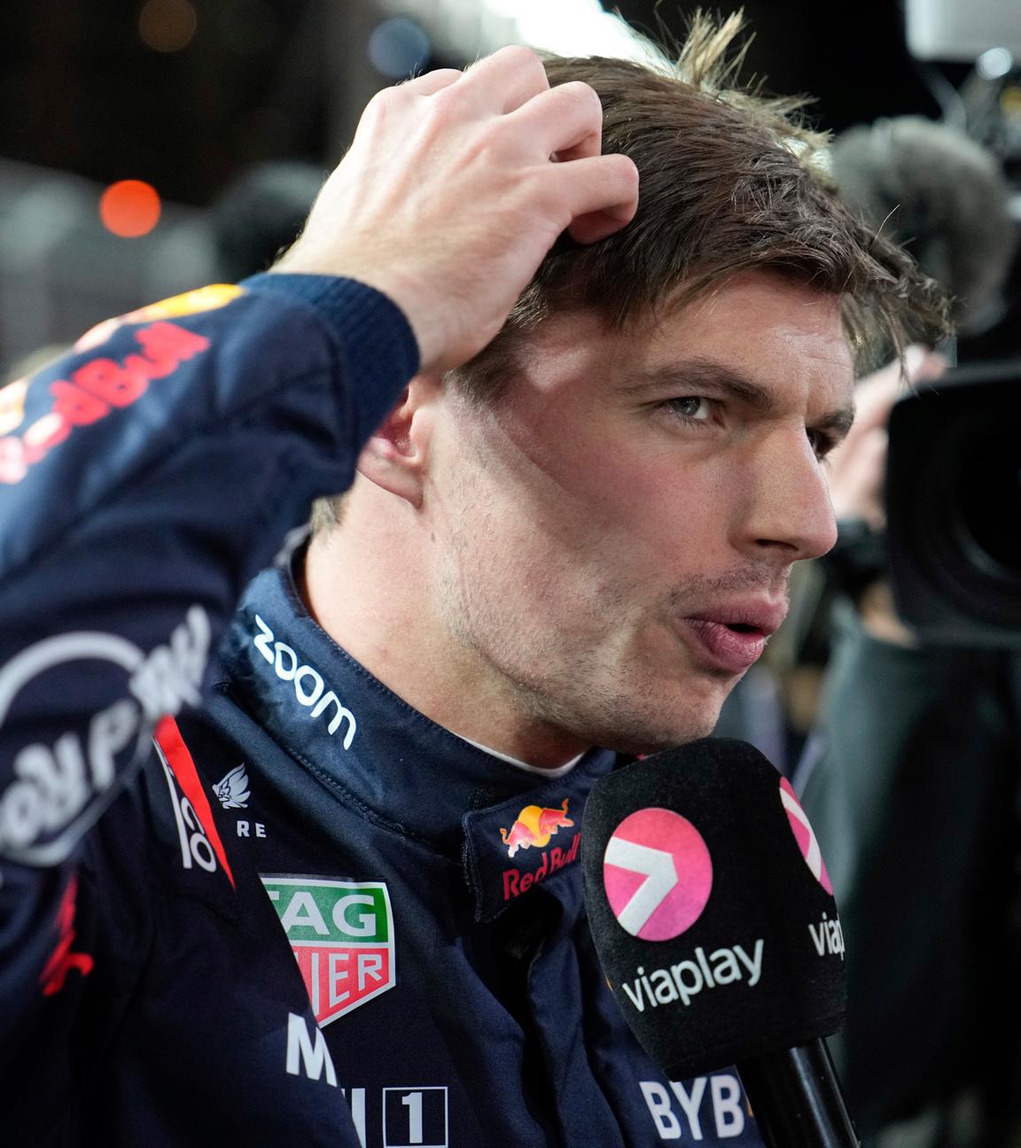 Formel 1 Weltmeister Max Verstappen beim Grand Prix in Las Vegas