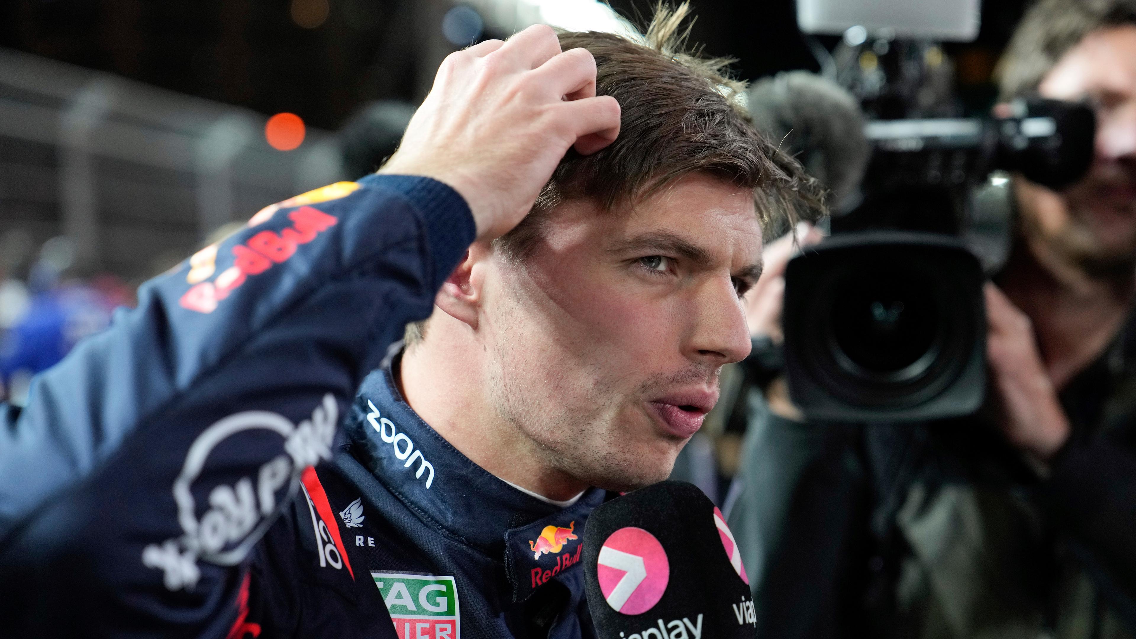 Formel 1 Weltmeister Max Verstappen beim Grand Prix in Las Vegas