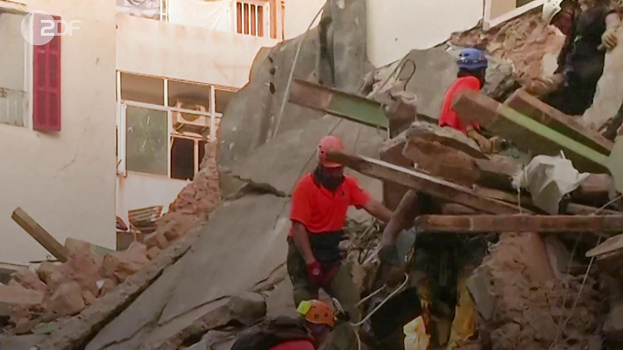 Nach Explosion in Beirut: Lebenszeichen unter den Trümmern ...