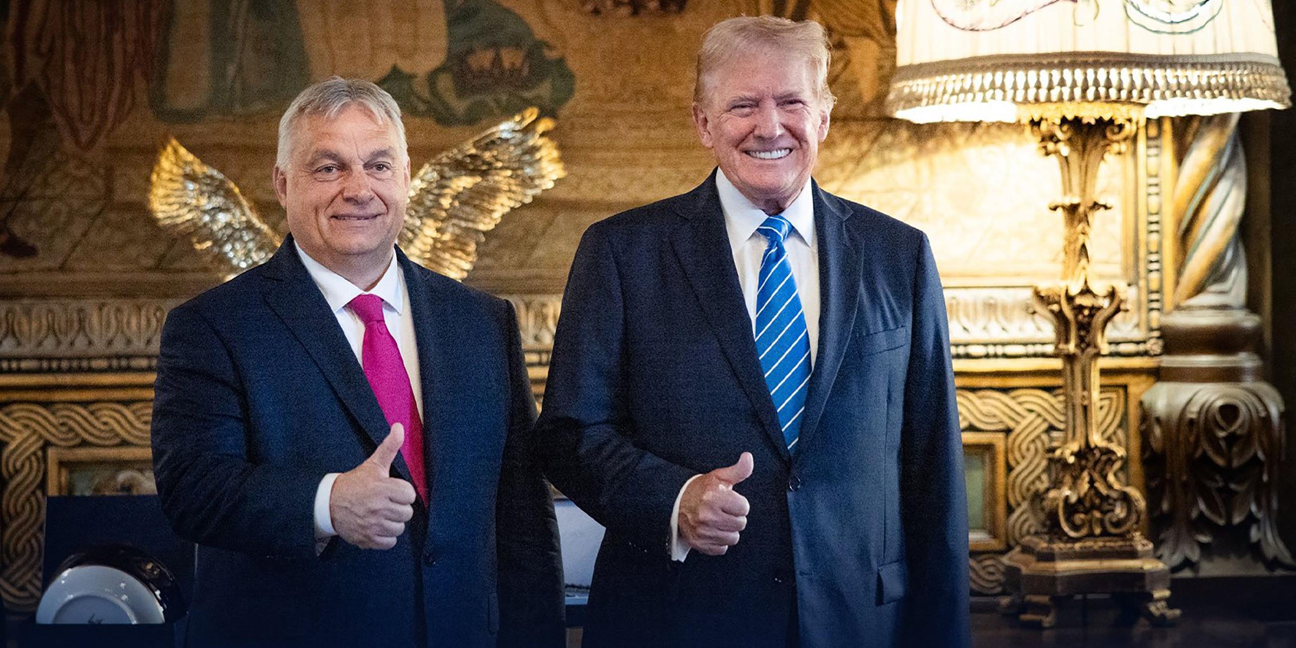 Ungarns nationalistischer Premierminister Viktor Orban flog am 11. Juli nach Florida, um sich nach dem Ende des NATO-Gipfels in Washington mit dem ehemaligen US-Präsidenten Donald Trump zu treffen. 