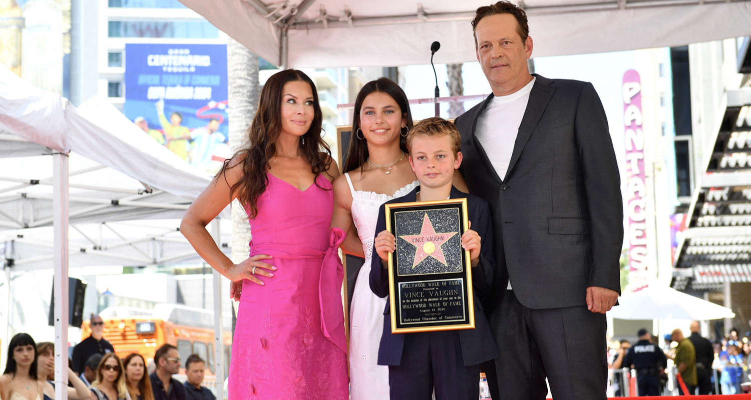 Vince Vaughn erhält Stern auf Walk of Fame 