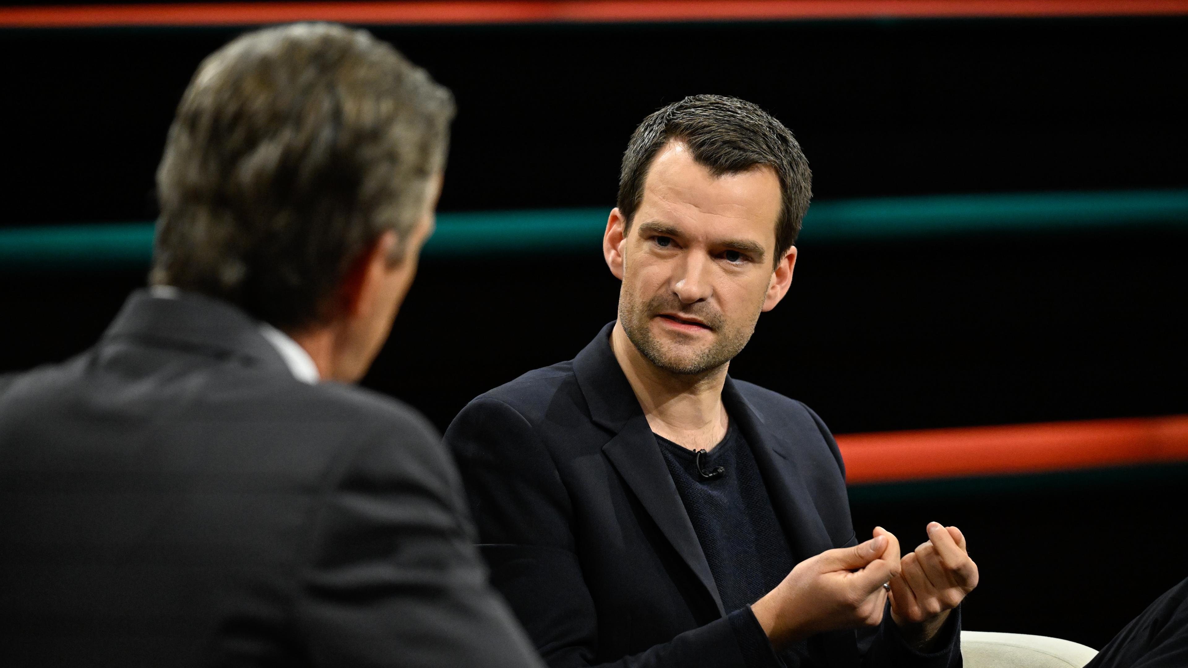 FDP-Politiker Johannes Vogel zu Gast in der Sendung von Markus Lanz.