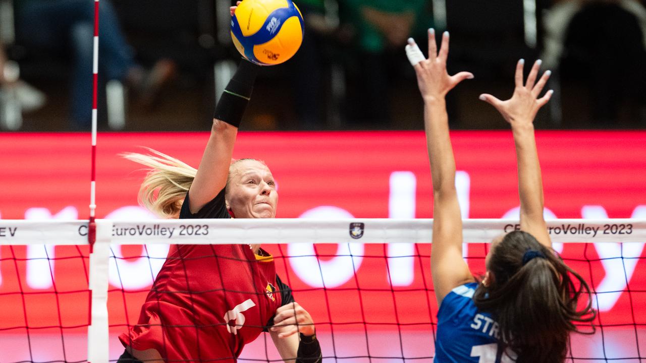 VolleyballEM DVVFrauen starten mit Sieg in die EM ZDFheute