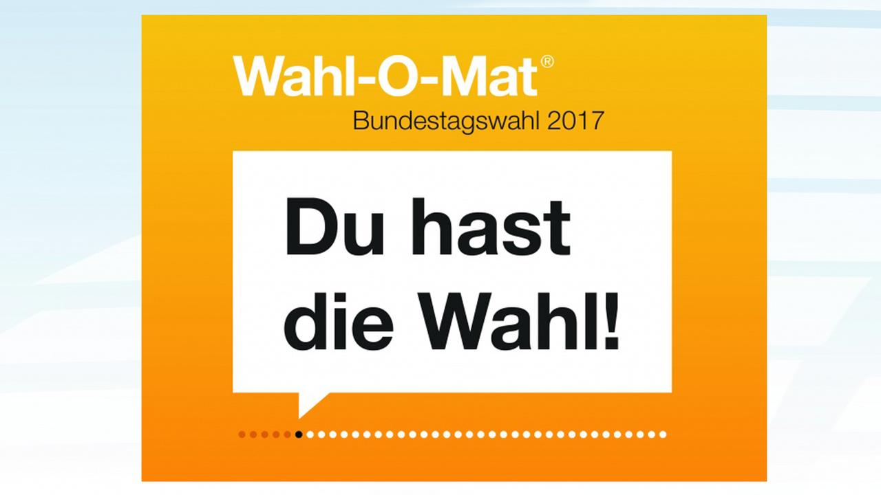 Der Wahl-O-Mat zur Bundestagswahl 2017 ist online - ZDFmediathek