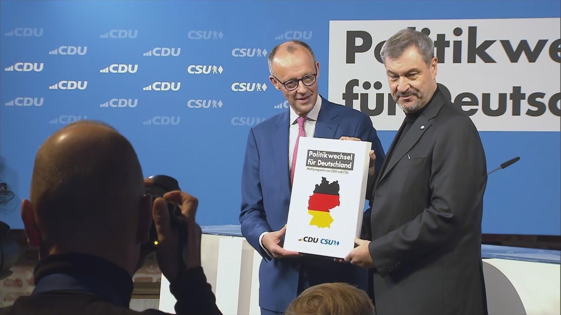 Union stellt Wahlprogramm vor