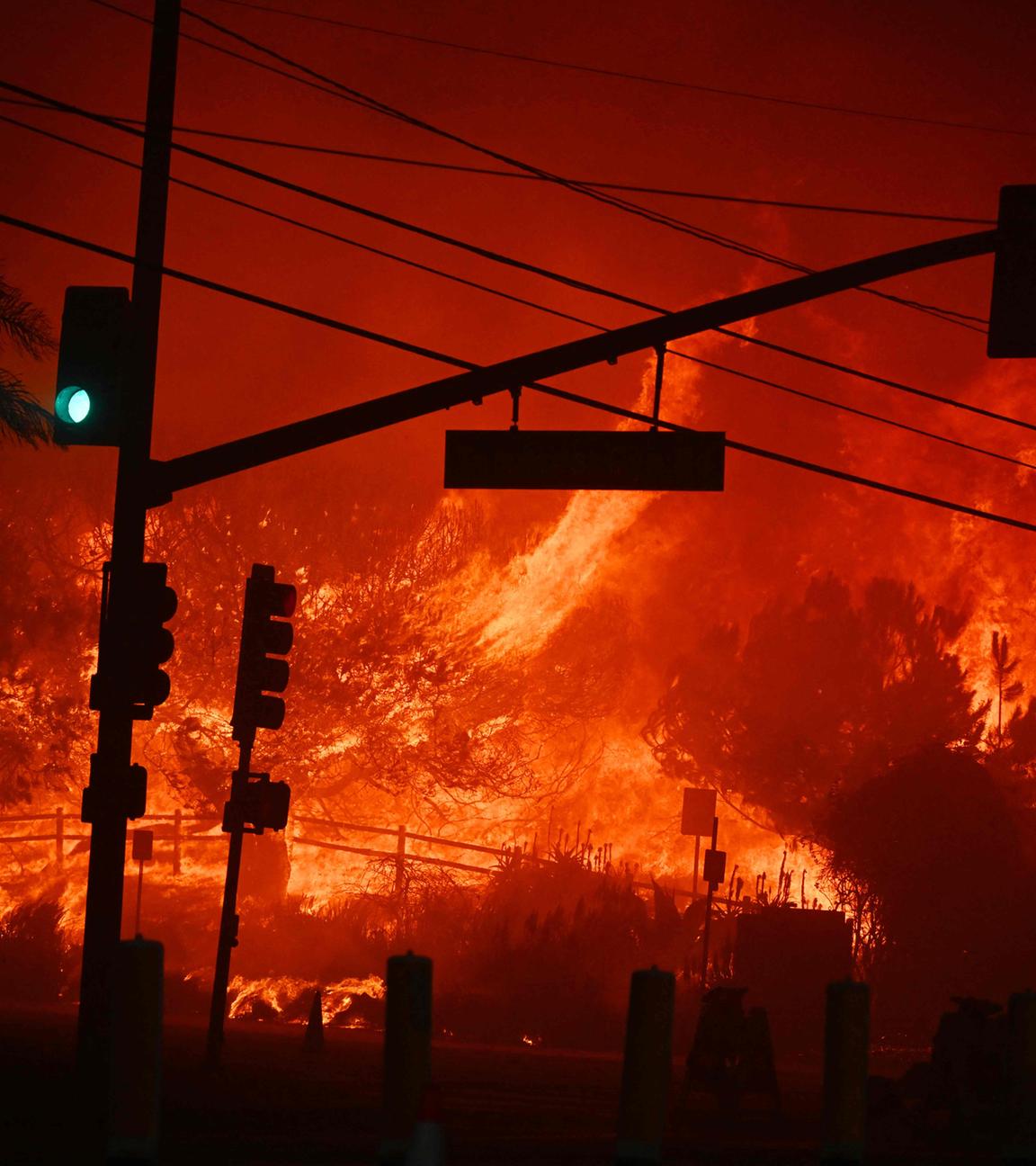 Waldbrand in Los Angeles