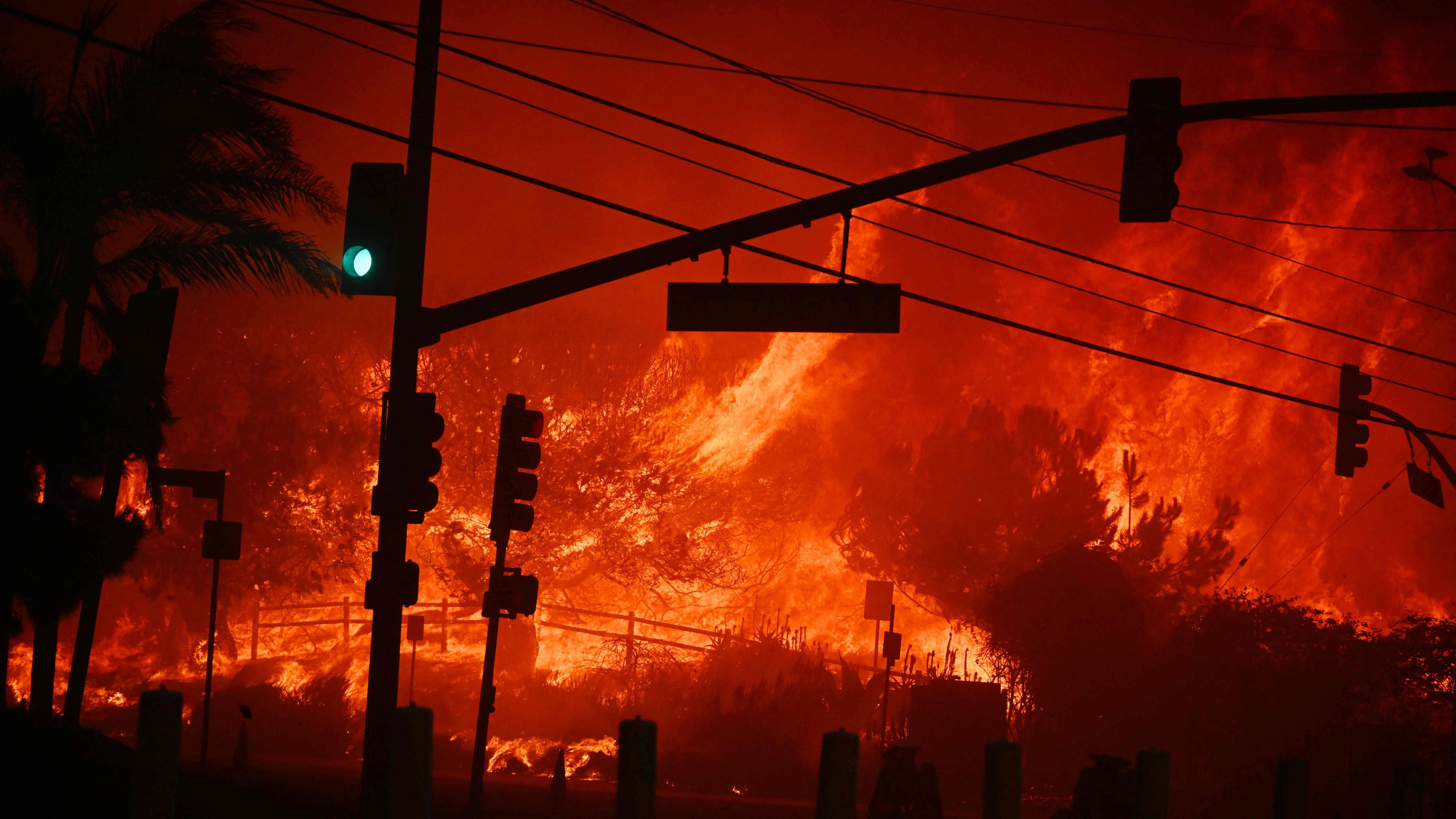 Waldbrand in Los Angeles