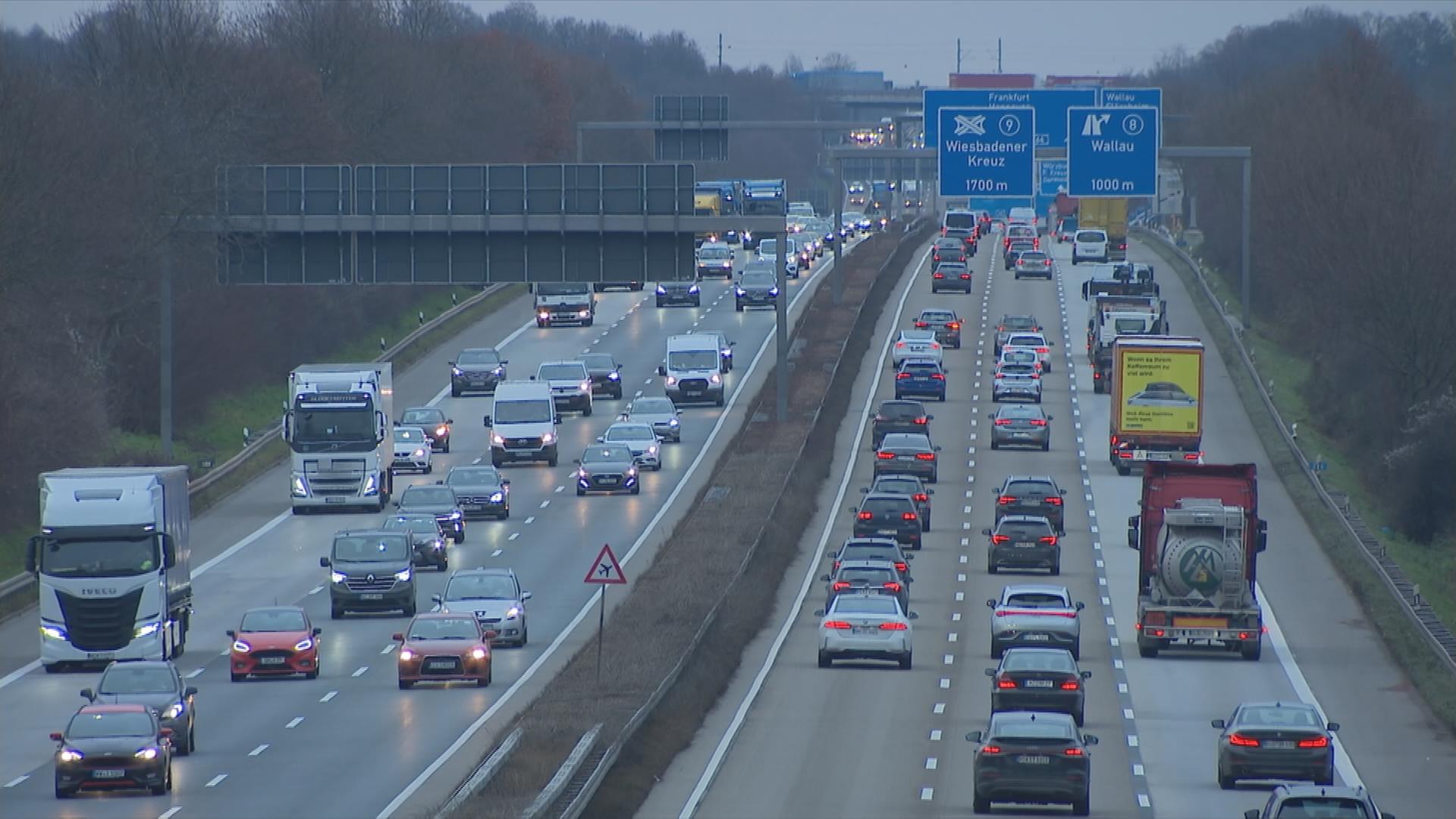 Stau vor Weihnachten