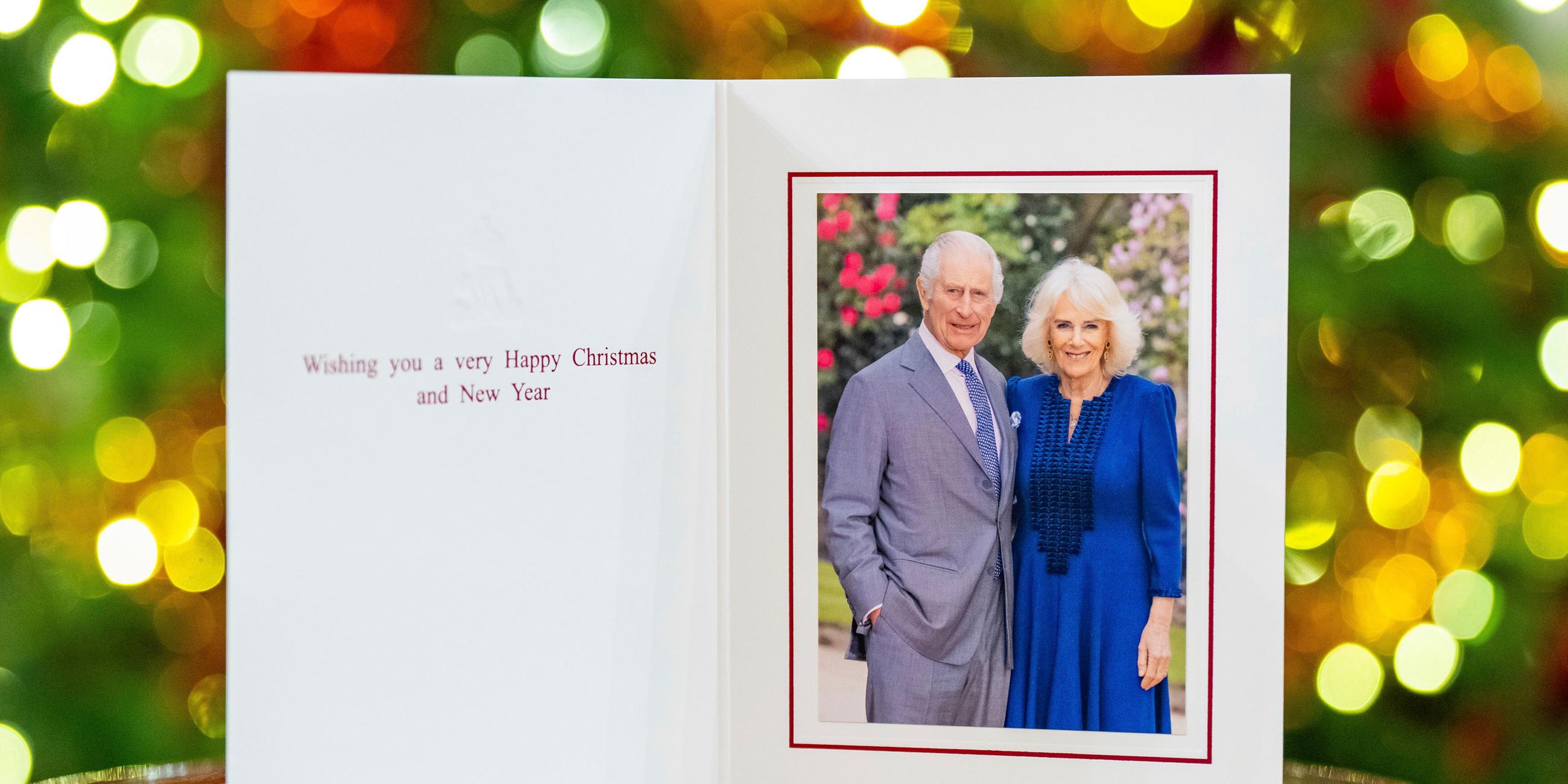 Weihnachtskarte der britischen Royals.