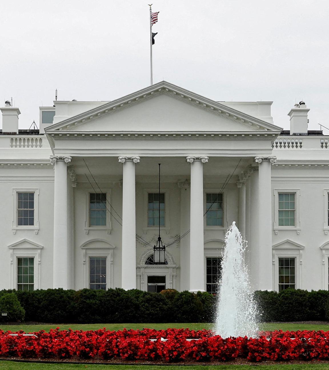 Typical: Weißes Haus in Washington