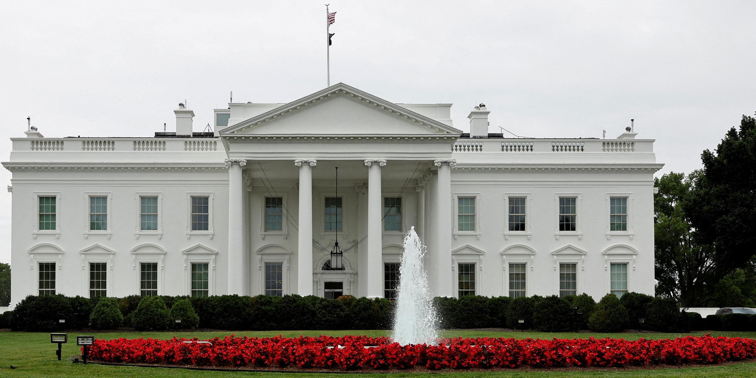 Typical: Weißes Haus in Washington