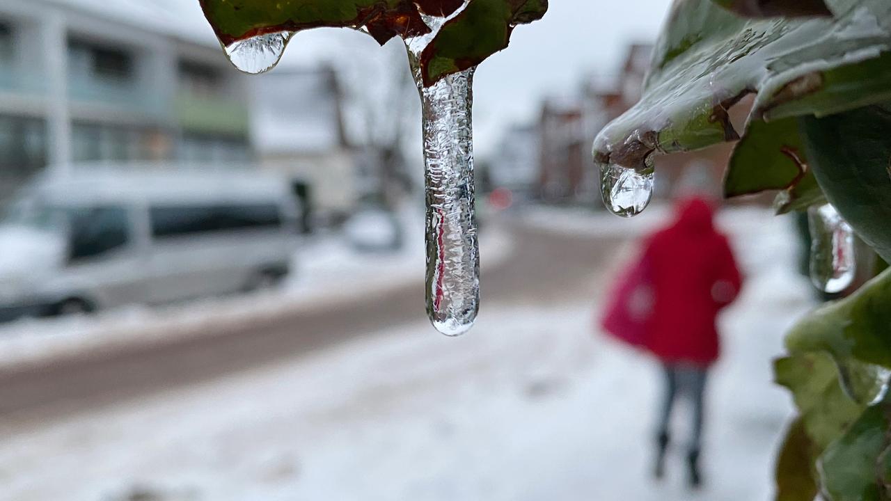 Deutscher Wetterdienst warnt vor Glatteis