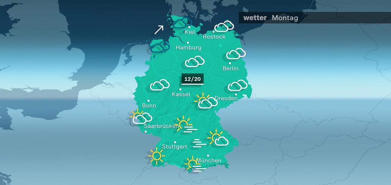 Wetterkarte: Vorhersage für den 28.10.2024