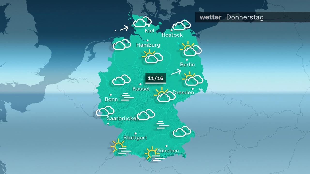 Das Wetter am Donnerstag 31.10.2024