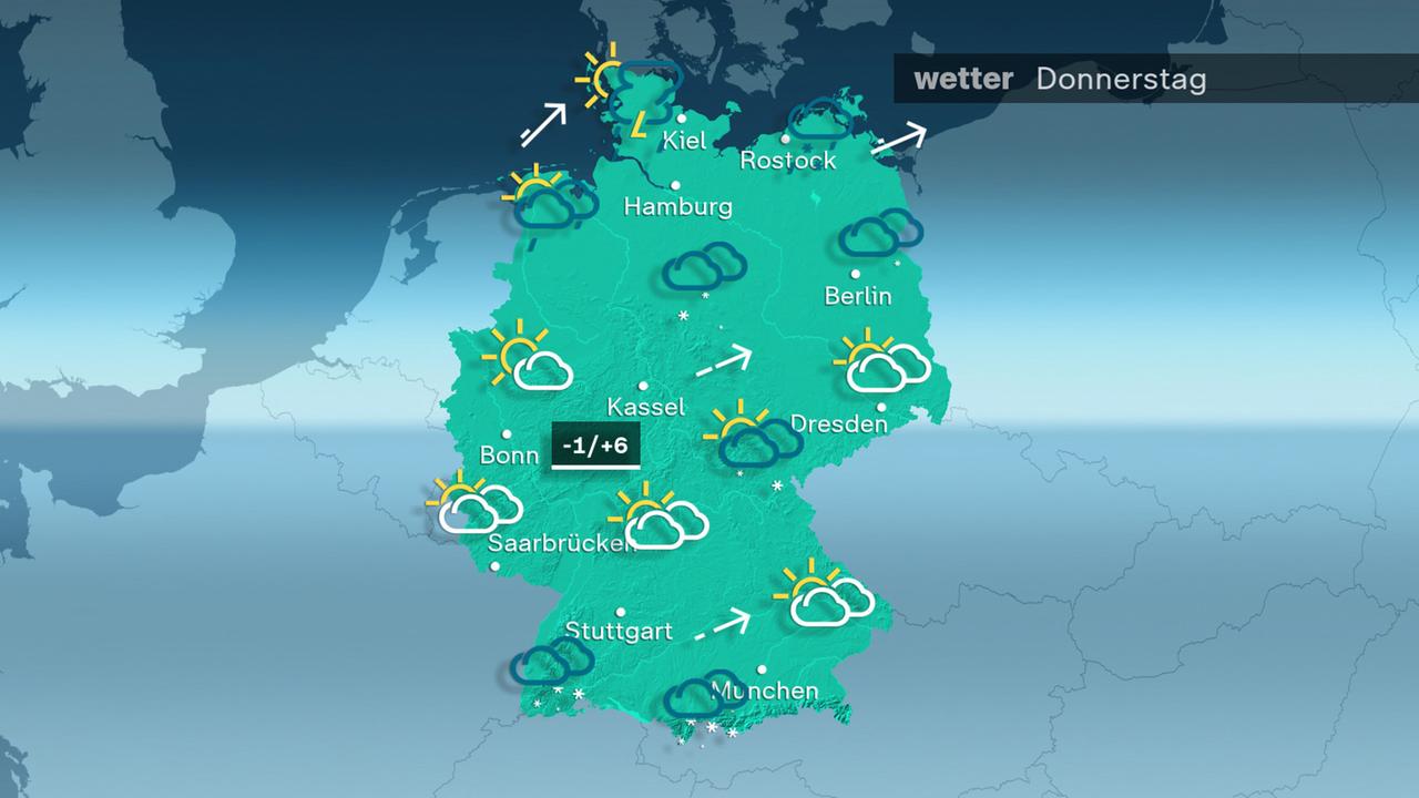 Das Wetter am Donnerstag 21.11.2024