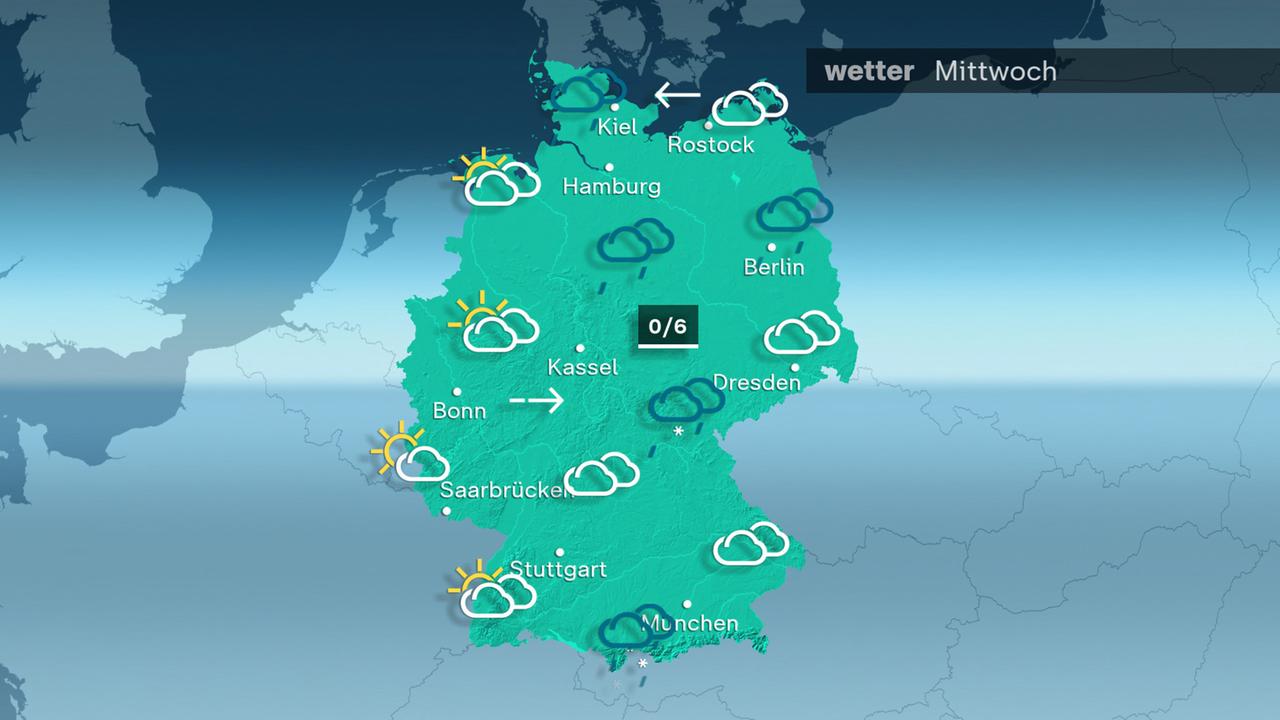 Wetter am Mittwoch 04.12.2024